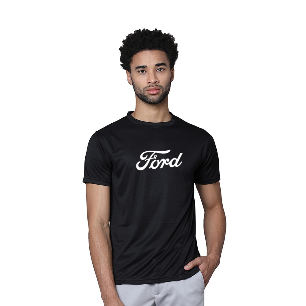 GB Dry Fit Unisex Round Neck T-shirt T-shirt - Black